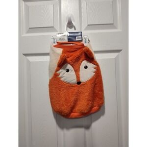 Top Paw Trendy Fleece Dog Sweater Fox Character Design Size Medium Warm Winter